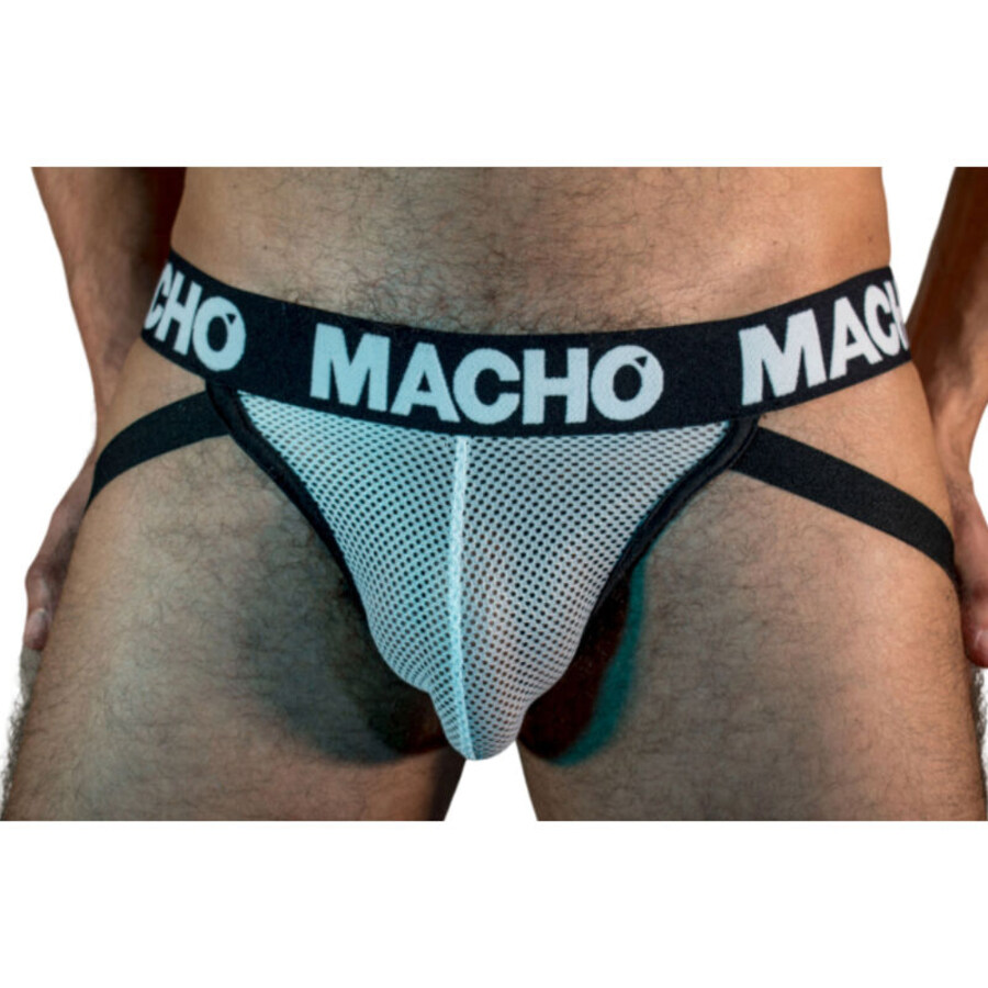 MACHO - MX26X1 JOCK GRID BRANCO S MACHO - MX26X1 JOCK GRID BRANCO S