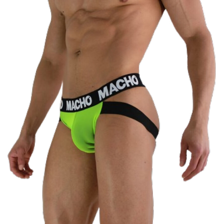 MACHO - MX28FA JOCK VERDE NEON 3