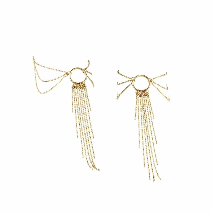 Adjustable Gold Foot Chains, Elegant and Sensual