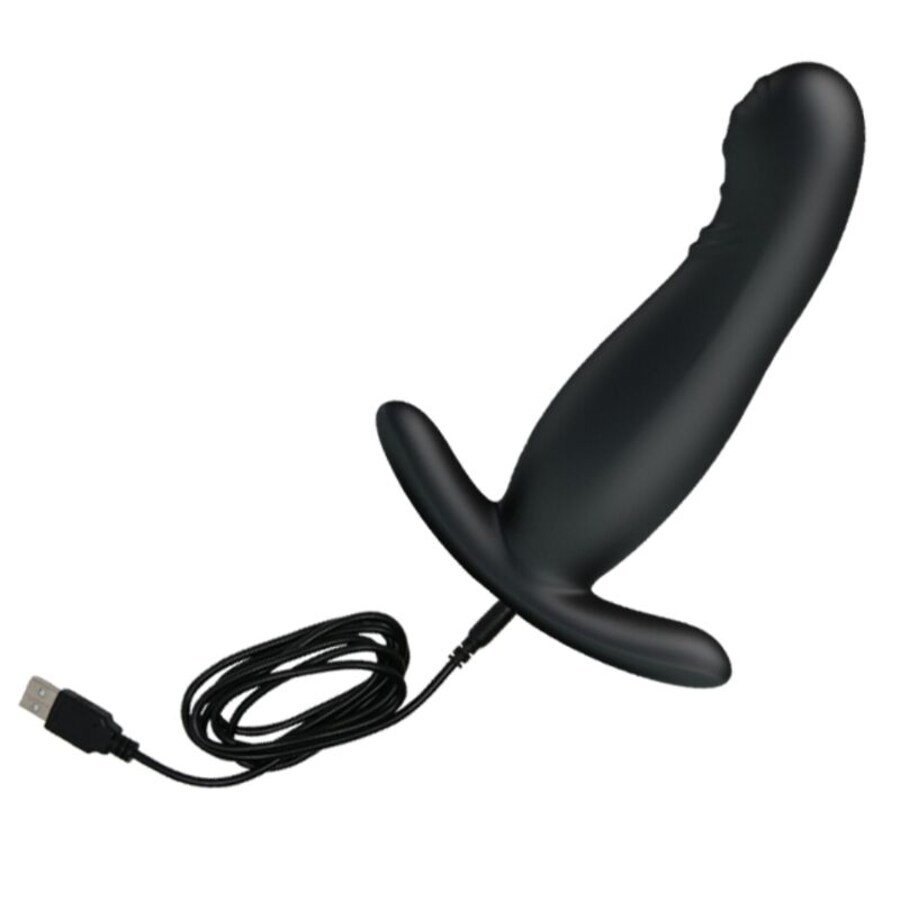 MASAJEADOR DE PROSTATA NEGRO RECARGABLE 3