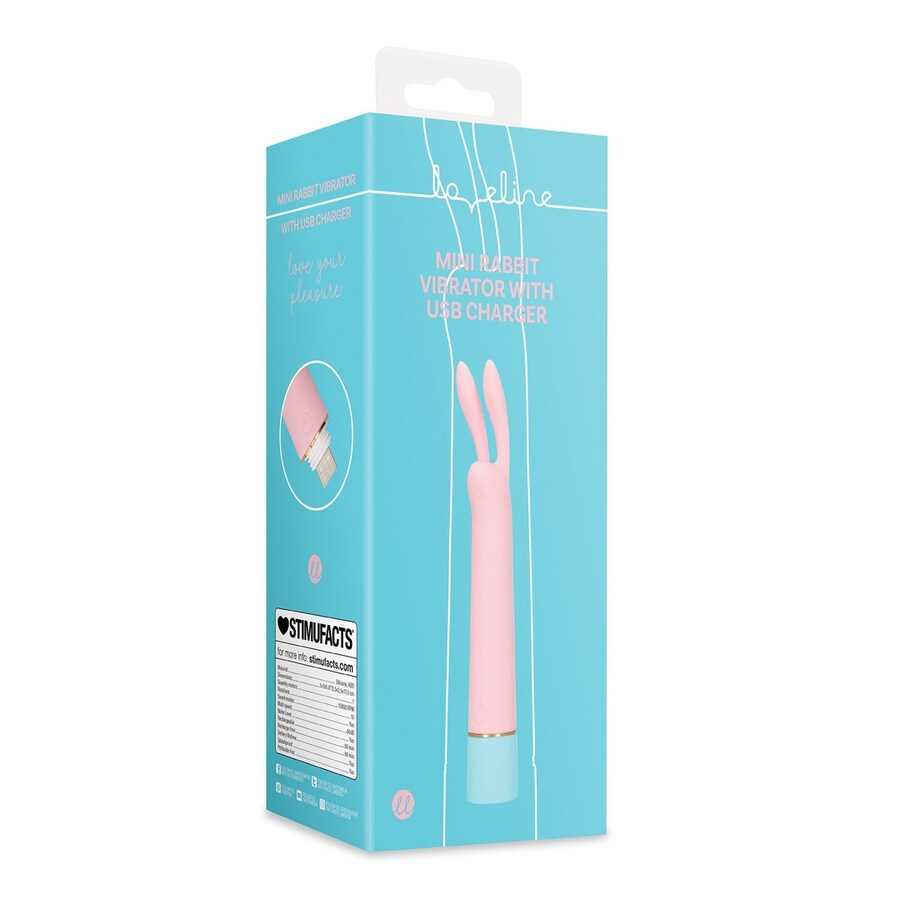 MINI VIBRATORE RABBIT ARCTIC BLUE 4