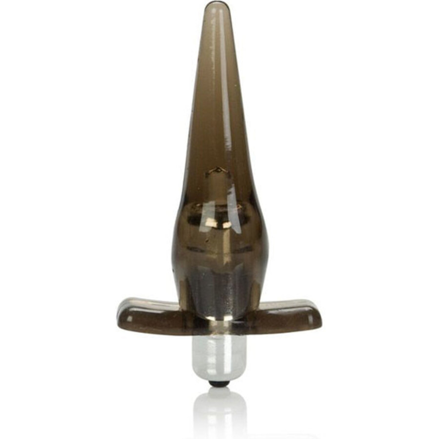 Mini vibro tease - plug vibrador gris