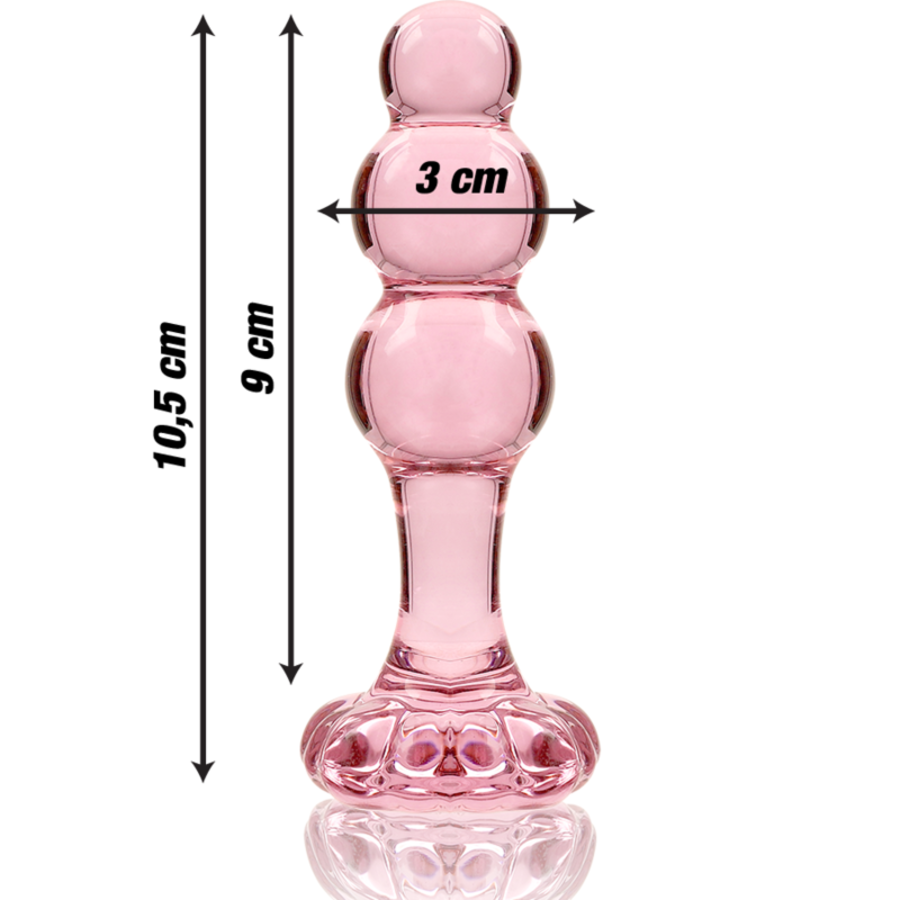 PLUG CRISTAL BOROSILICATO 01 6