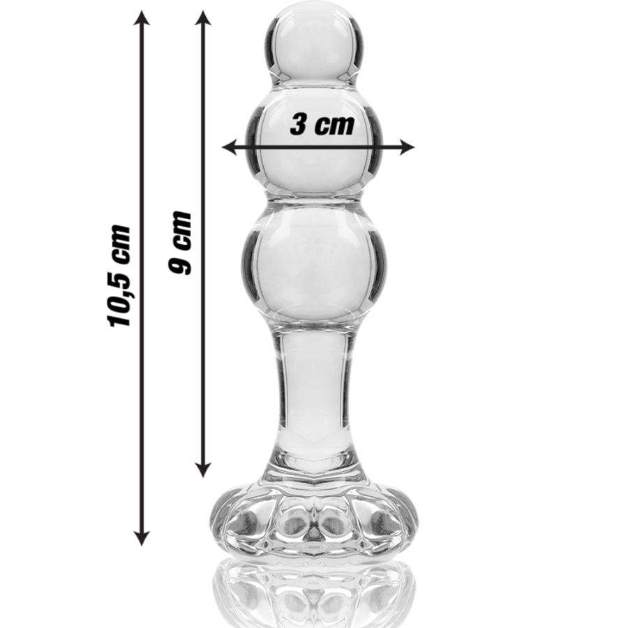 PLUG CRISTAL BOROSILICATO 01 7