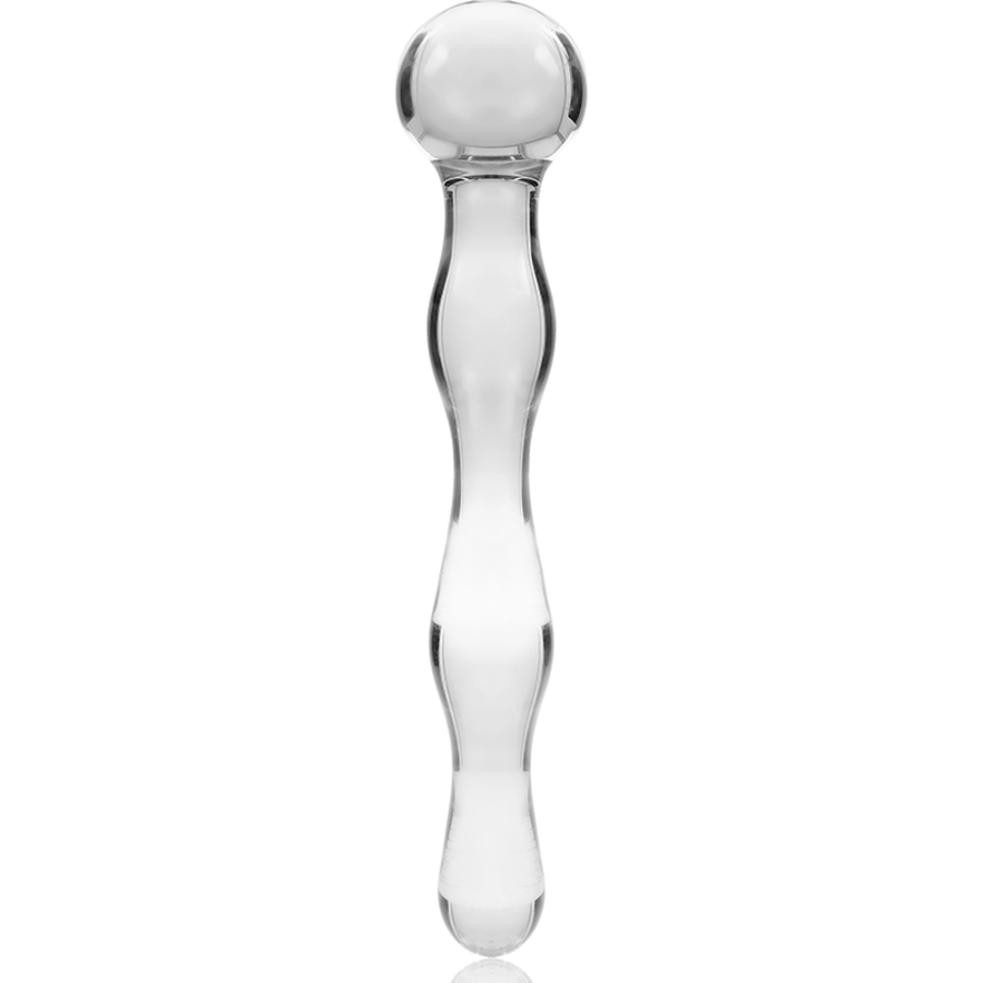 DILDO CRISTAL BOROSILICATO 13 6