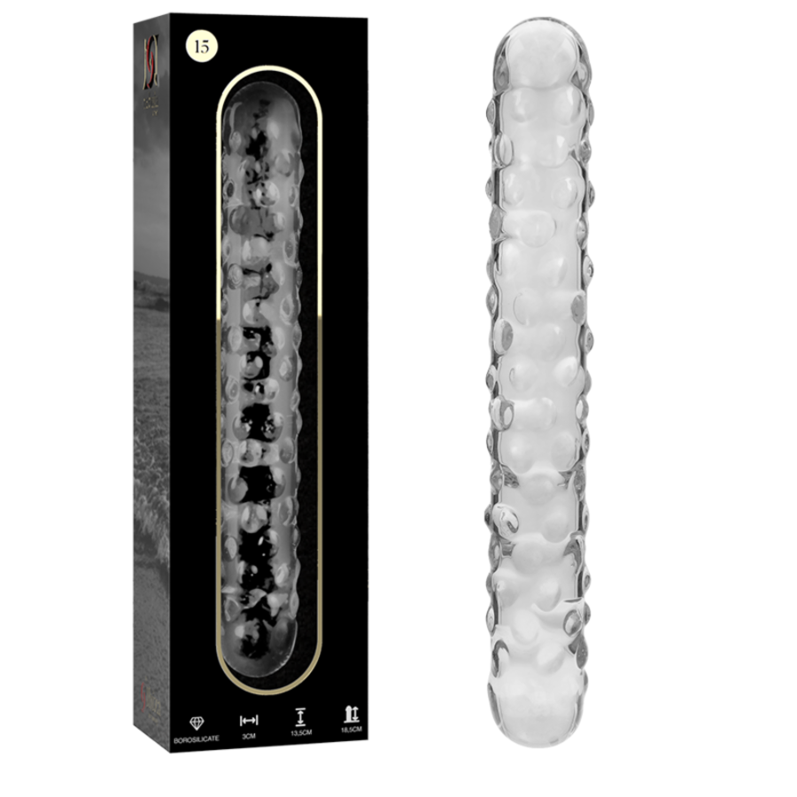 GLASS DILDO BOROSILICATE 15 4