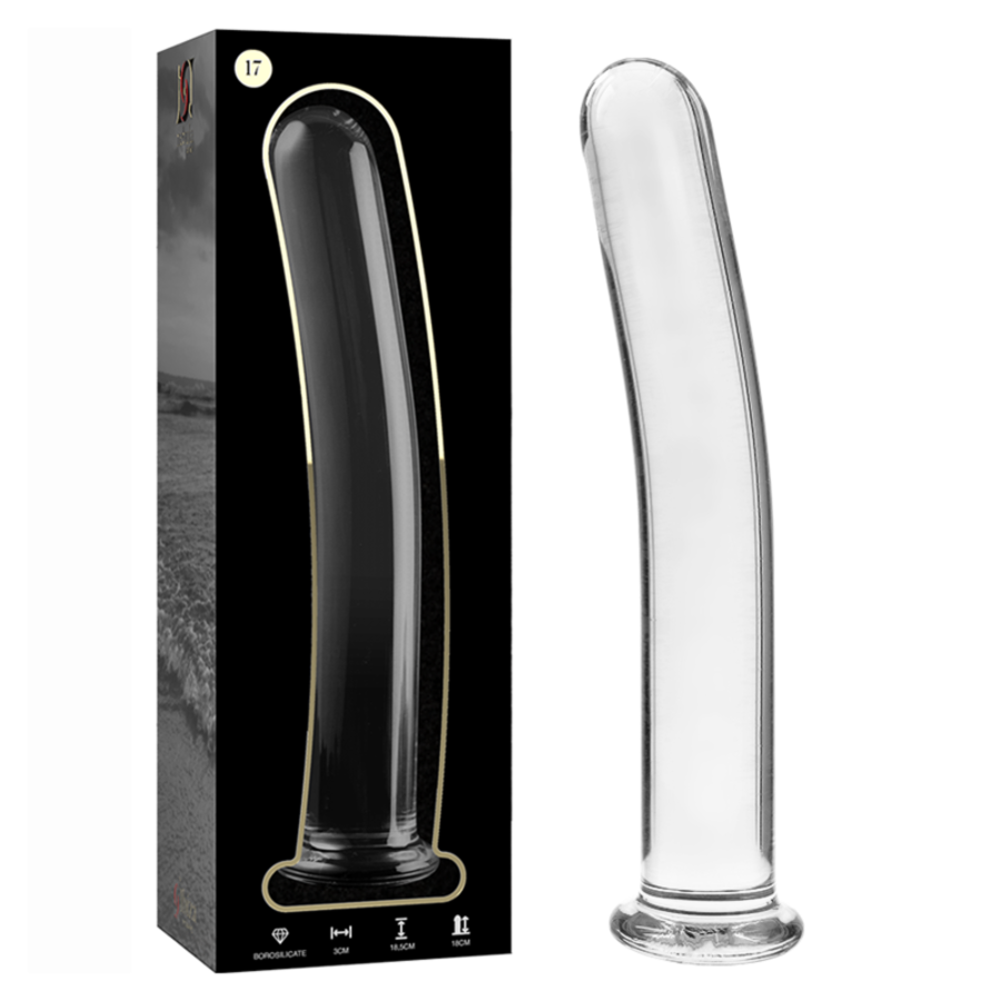 GLASS DILDO BOROSILICATE 17 4