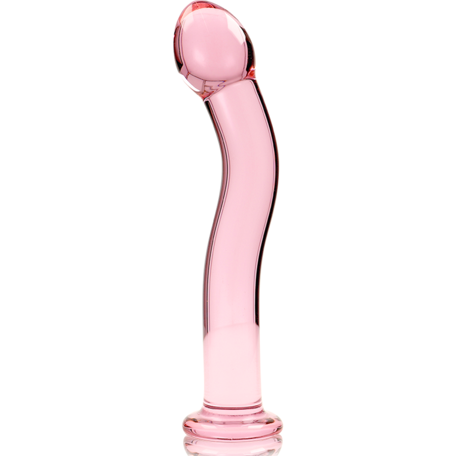 GLASS DILDO BOROSILICATE 18 5