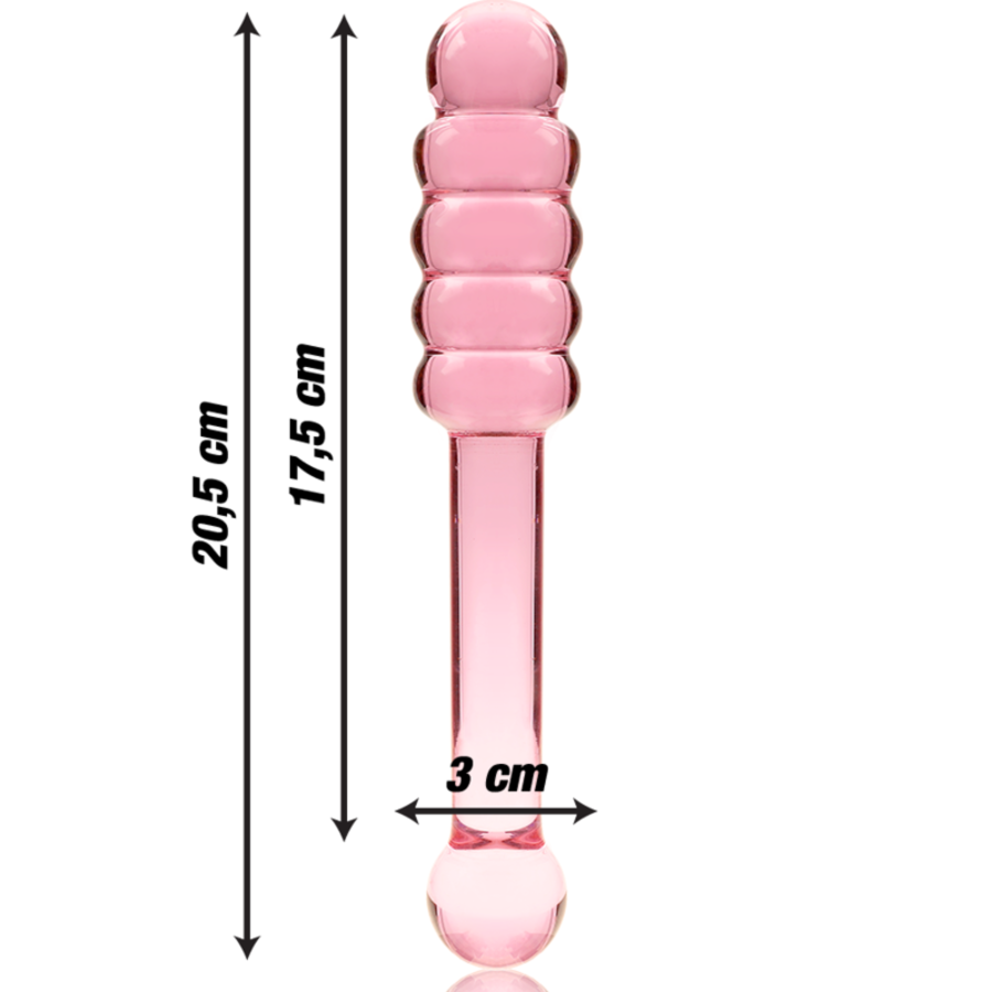 GLASS DILDO BOROSILICATE 20 7