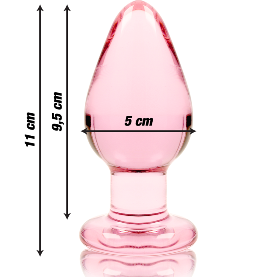GLASS BOROSILICATE PLUG 03 7