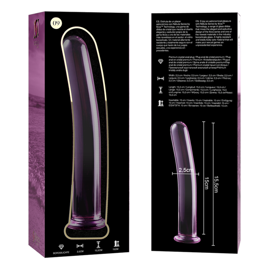 DILDO CRISTAL BOROSILICATO 09 10