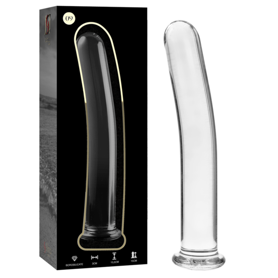 DILDO CRISTAL BOROSILICATO 09 3