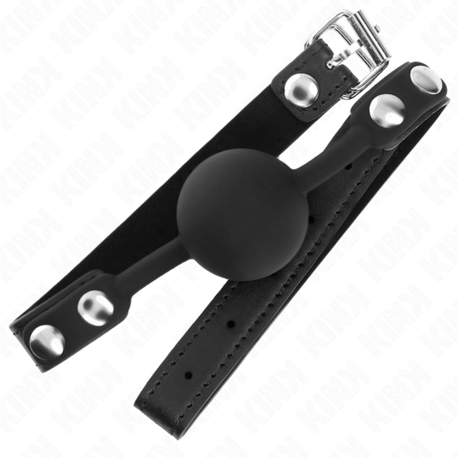 MORDAÇA DE BOLA 4 CM DE SILICONE 2