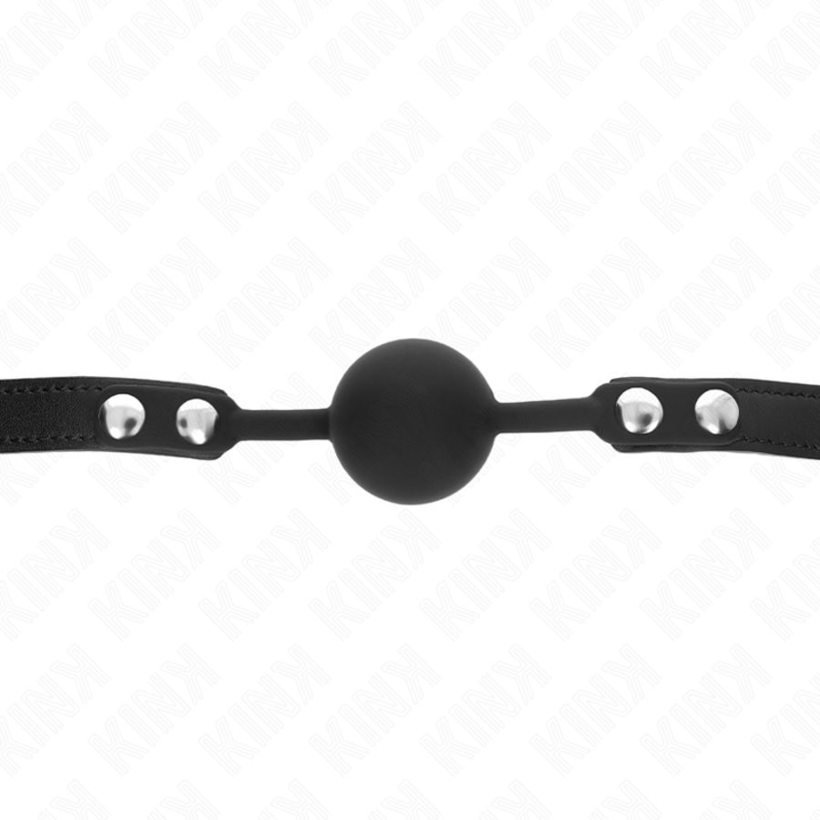 MORDAÇA DE BOLA 4 CM DE SILICONE 3