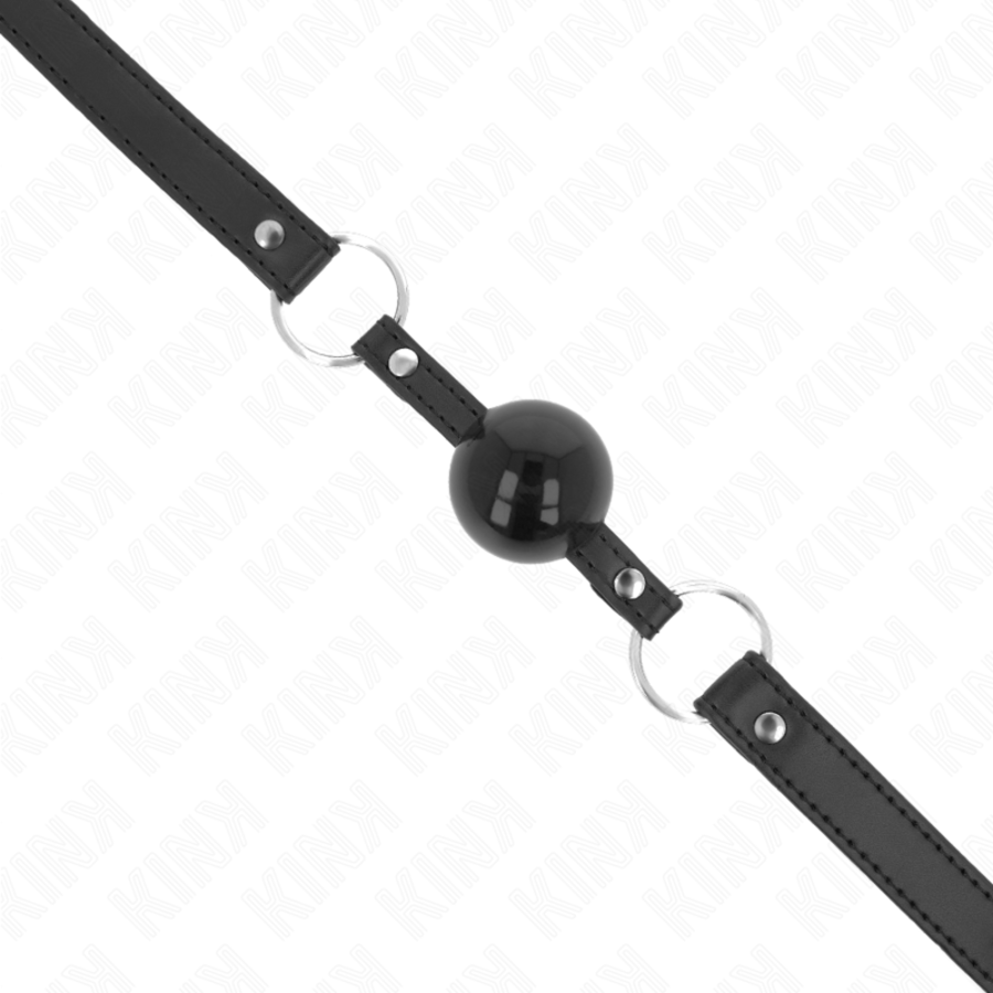MORDAZA DE BOLA 4 CM TPE CON CANDADO 4