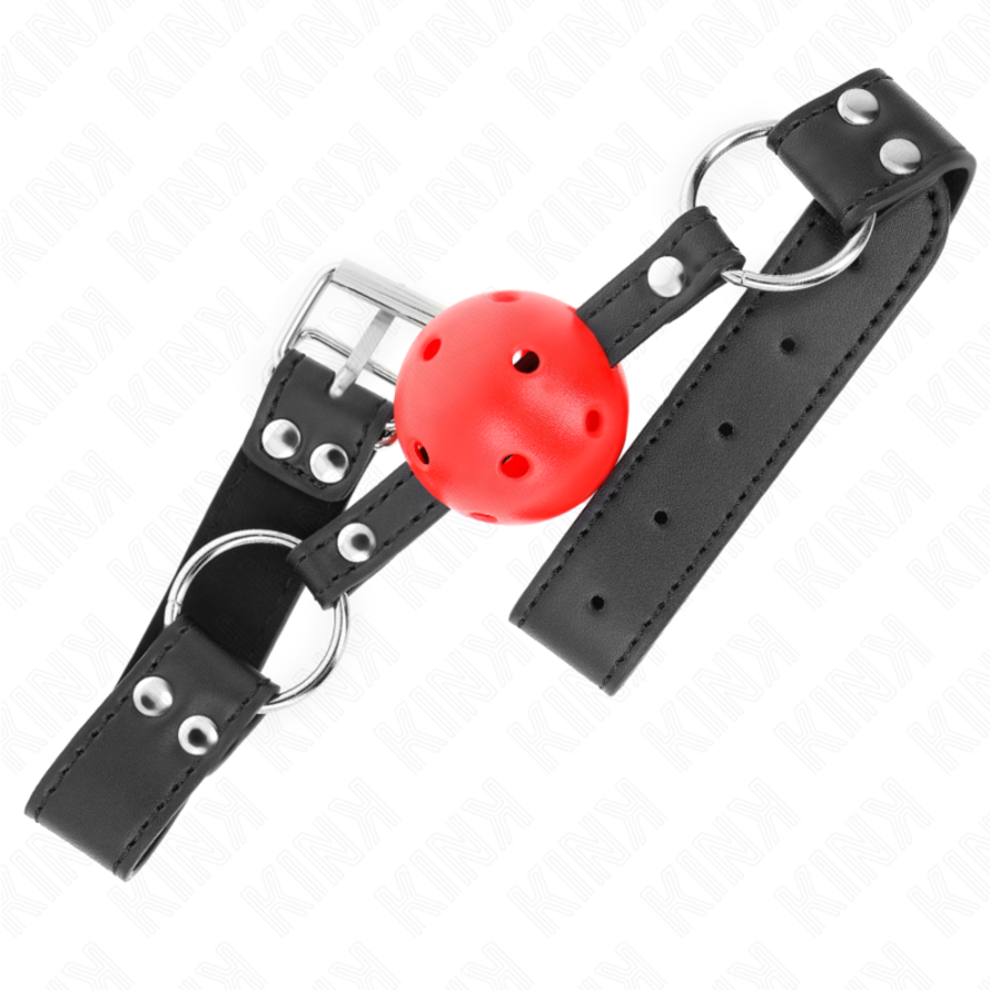 MORDAÇA DE BOLA 4 CM TRANSPIRA 2