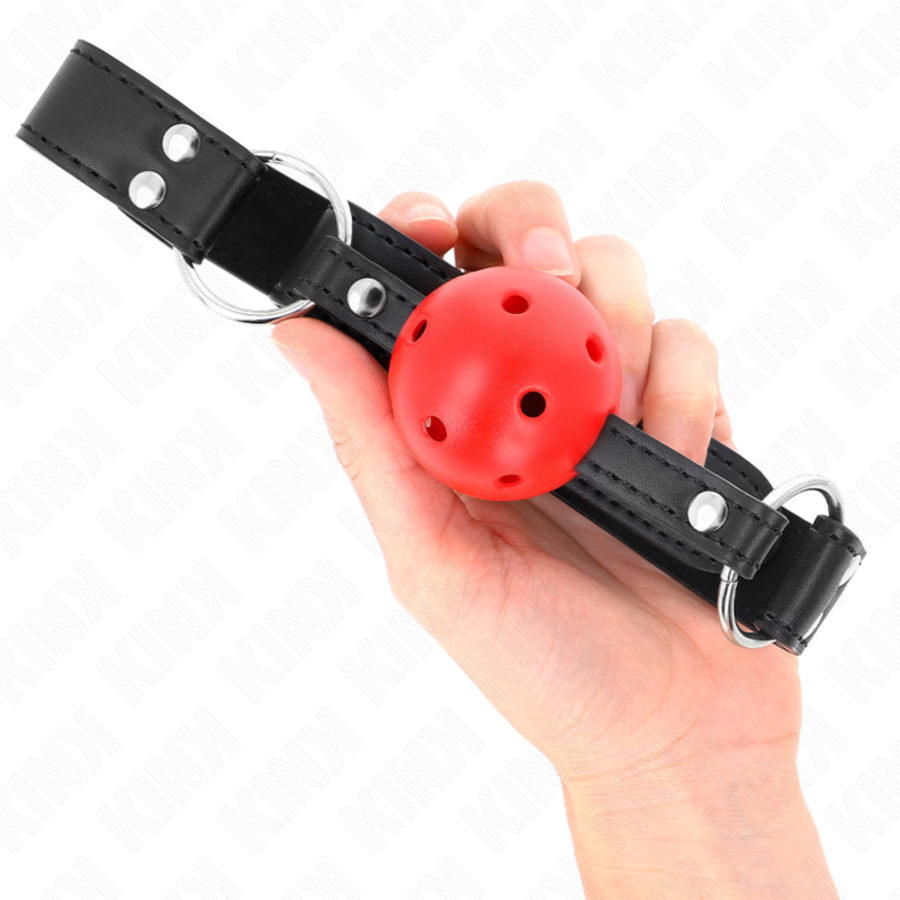 MORDAÇA DE BOLA 4 CM TRANSPIRA 4