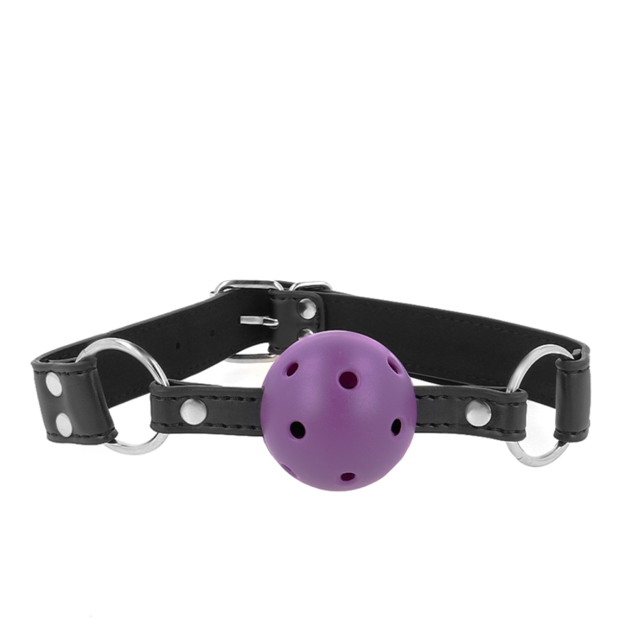 MORDAÇA DE BOLA 4.5 CM TRANSPI 5