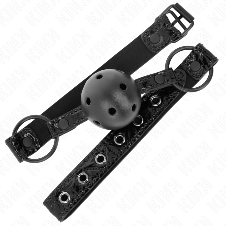 MORDAÇA DE BOLA 4.5 CM COM PAT 2