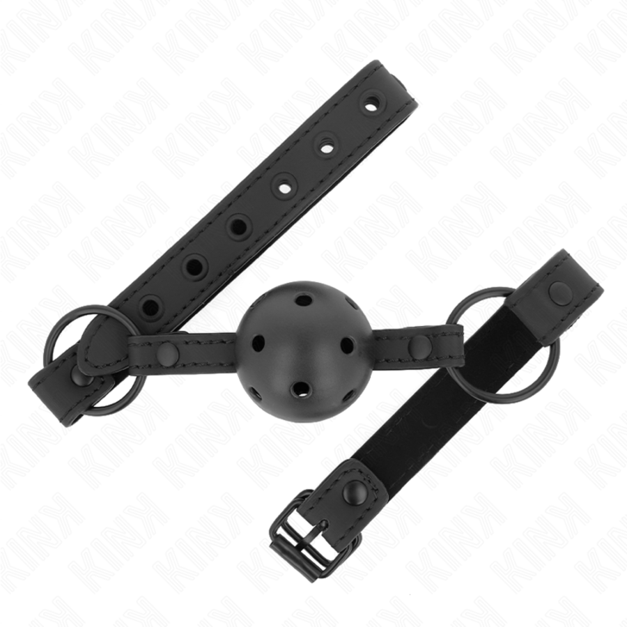 BOLA NEOPRENE 4,5 CM MORDAÇA 63,5 X 2 CM AJUSTÁVEL 41 X 59 C