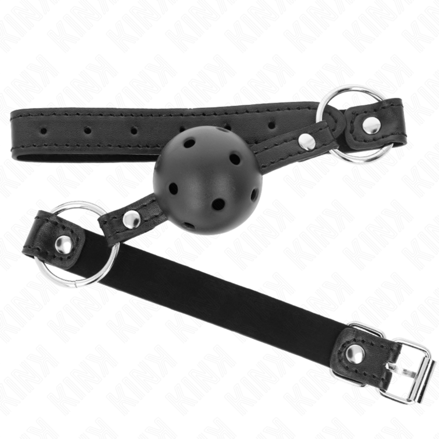 MORDAÇA DE BOLA 4.5 CM PRETA D 2