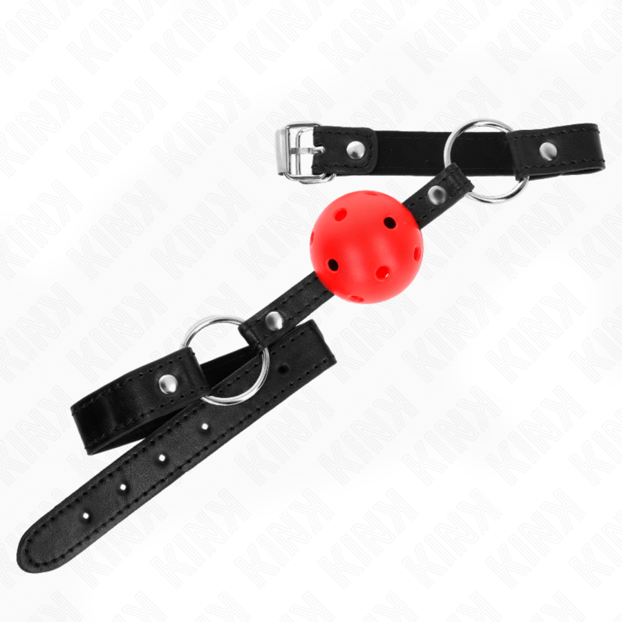 MORDAÇA DE BOLA 4.5 CM VERMELHA DU 3