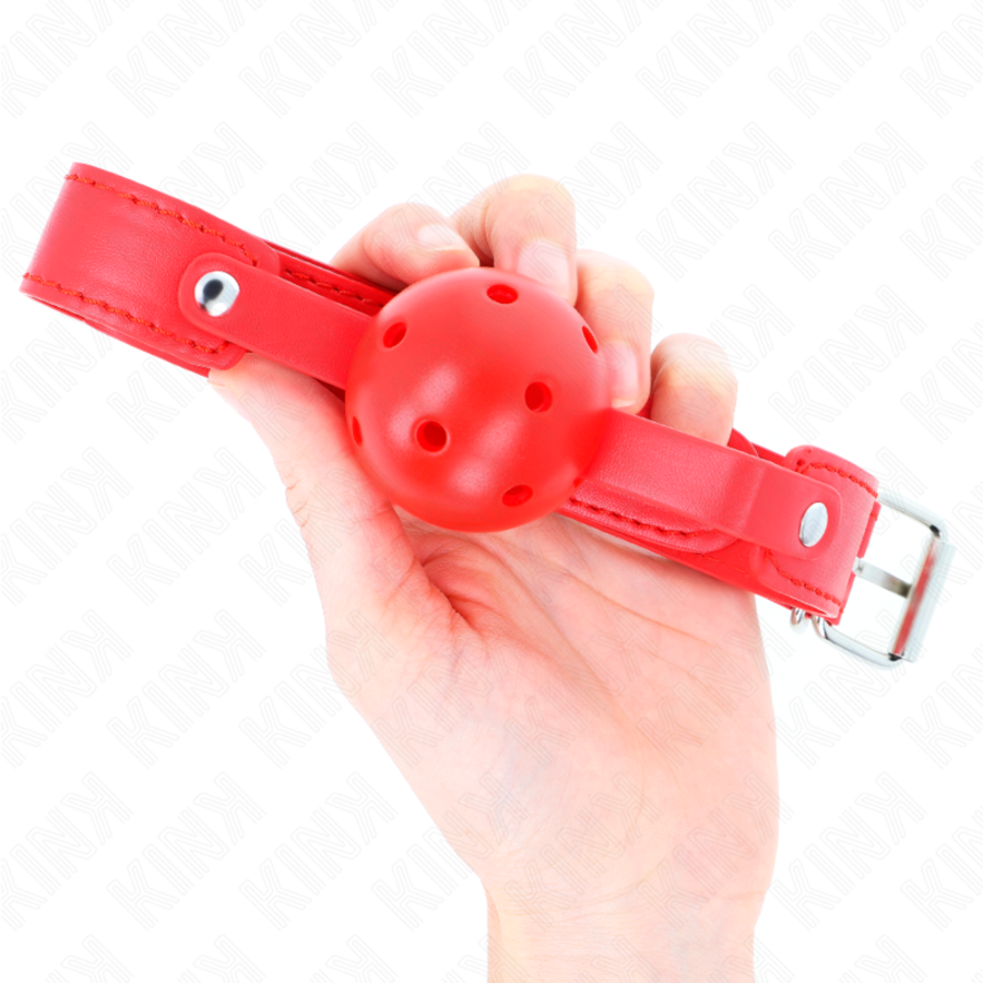 MORDAÇA DE BOLA 4.5 CM TRANSPI 3