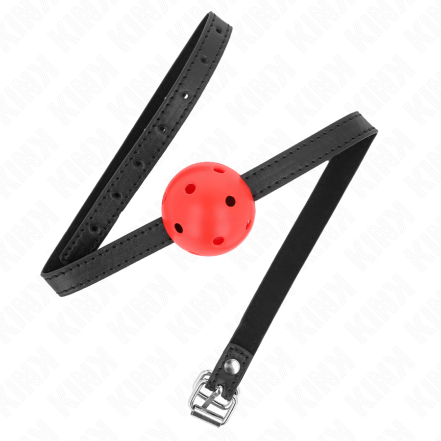 MORDAÇA DE BOLA 4.5 CM TRANSPI 2
