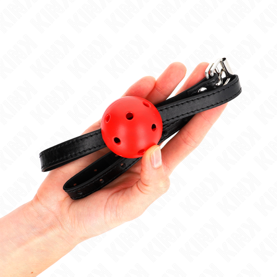 MORDAÇA DE BOLA 4.5 CM TRANSPI 3
