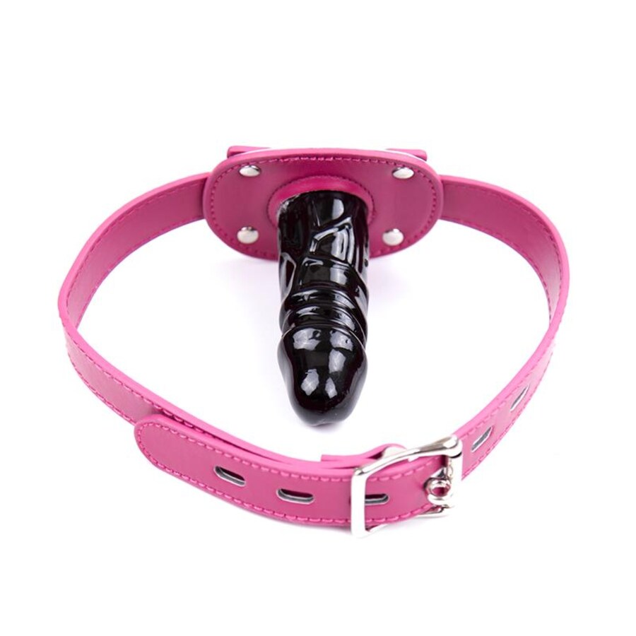 Mordaza de Dildo Ajustable 46-58 cm - Dildo: 10 cm Mordaza de Dildo Ajustable 46-58 cm - Dildo: 10 cm