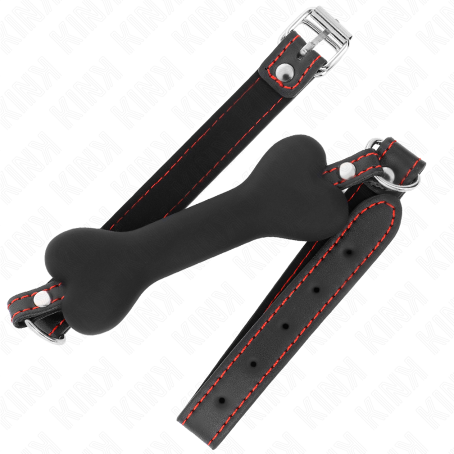 MORDAÇA DE OSSO 12 CM PRETO 2