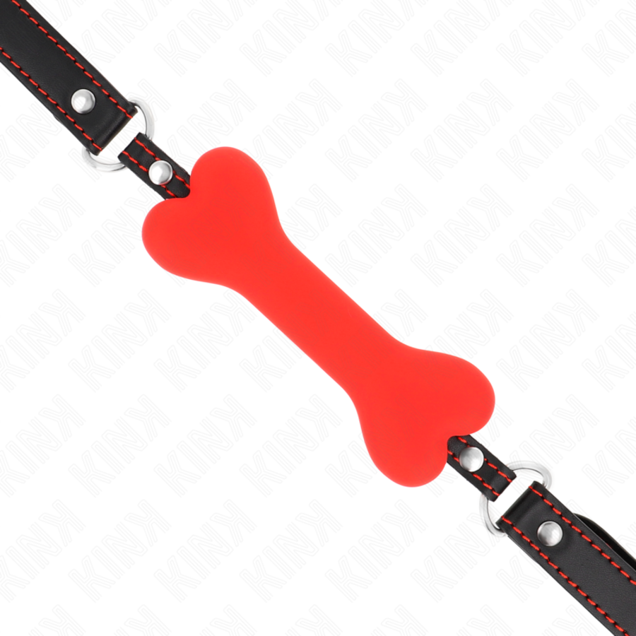 MORDAÇA DE OSSO 12 CM VERMELHO 4