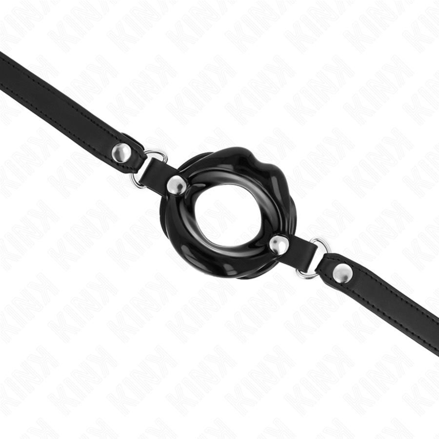 MORDAÇA LABIAL 8 CM COM CORREIA 4