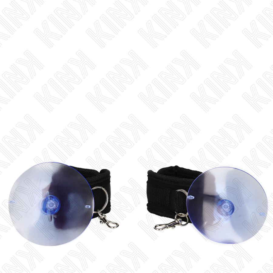 SUCTION CUP WRISTBANDS BLACK A 4