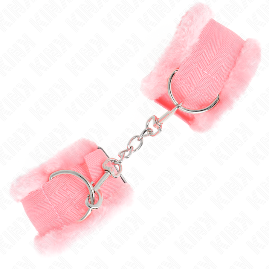 WRISTBANDS LINED PINK ADJUST 2