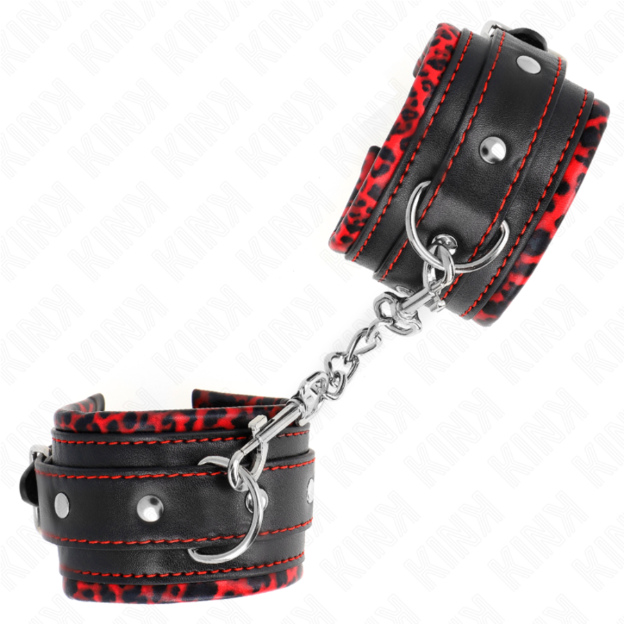ALGEMAS ALMOFADADAS VERMELHO / PRETO 2