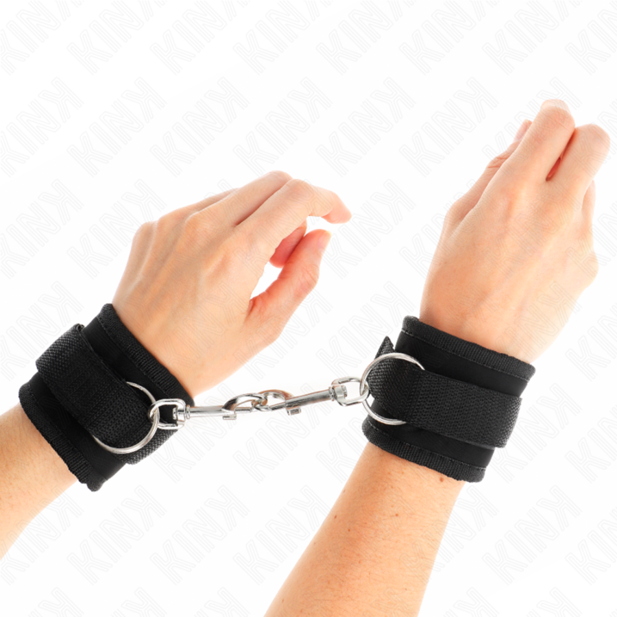 BRACELETS EN NYLON NOIR MODÈLE 4