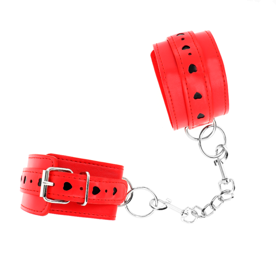 MUÑEQUERAS ROJAS COM INCRUSTACI 2