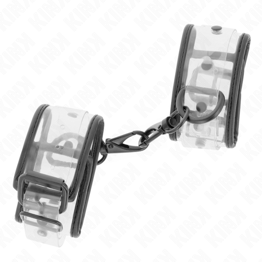 ADJUSTABLE TRANSPARENT CUFFS 2