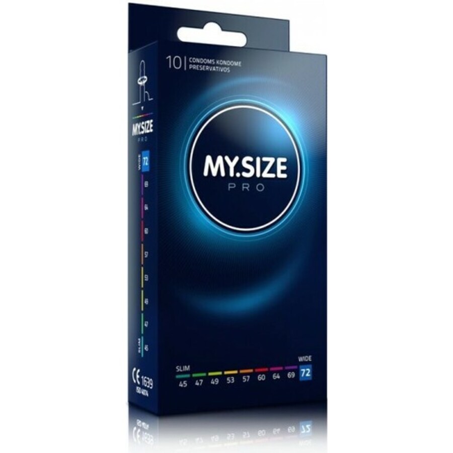 My size pro preservativos 72mm - 10uds