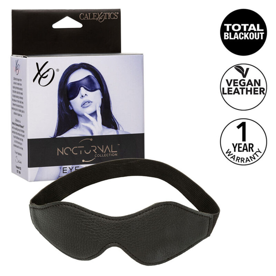 MASQUE NOCTURNE CUIR NOIR 2