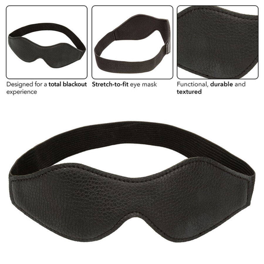 MASQUE NOCTURNE CUIR NOIR 4