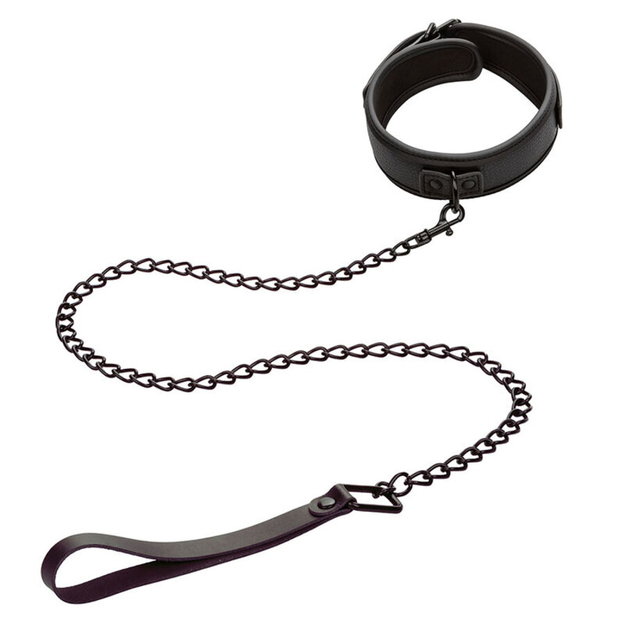 NOCTURNAL COLLAR Y CORREA CUERO AJUSTABLE NEGRO nº1 NOCTURNAL COLLAR Y CORREA CUERO AJUSTABLE NEGRO nº1