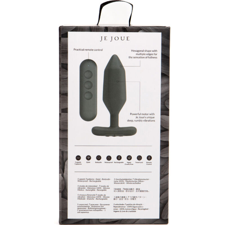 ONYX PLUG ANALE VIBRATORE NERO 5