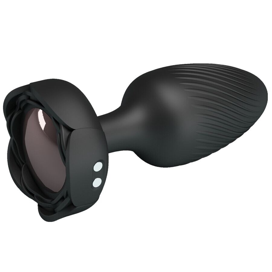 OSBORN PLUG ANAL COM LUZ LED PRETO 9,8 CM OSBORN PLUG ANAL COM LUZ LED PRETO 9,8 CM