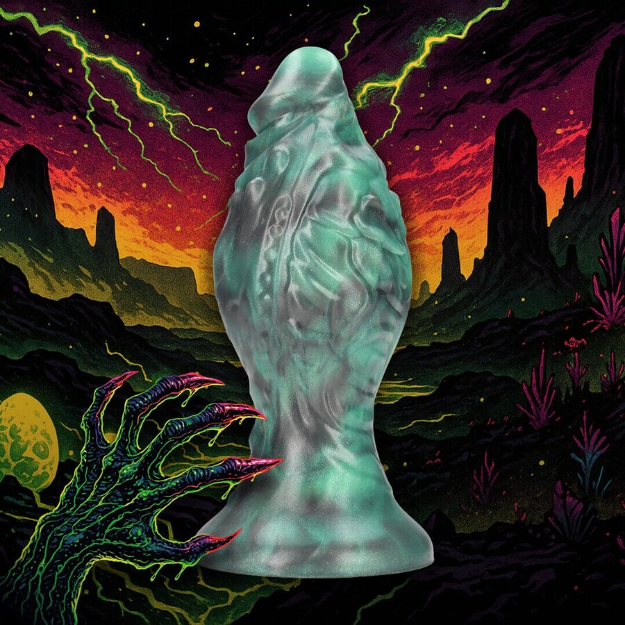 UOVO MONSTER SPACE BORN VERDE/NERO OUCH!