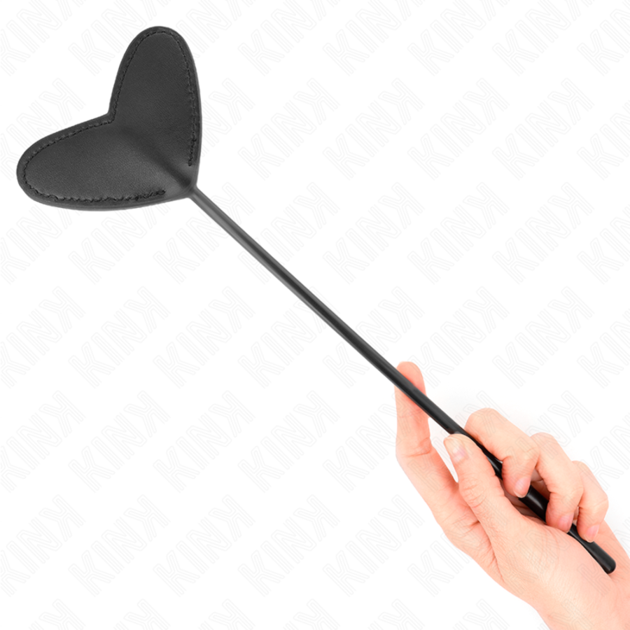 RAQUETE FORMA DE CORAÇÃO PRETO 33 4