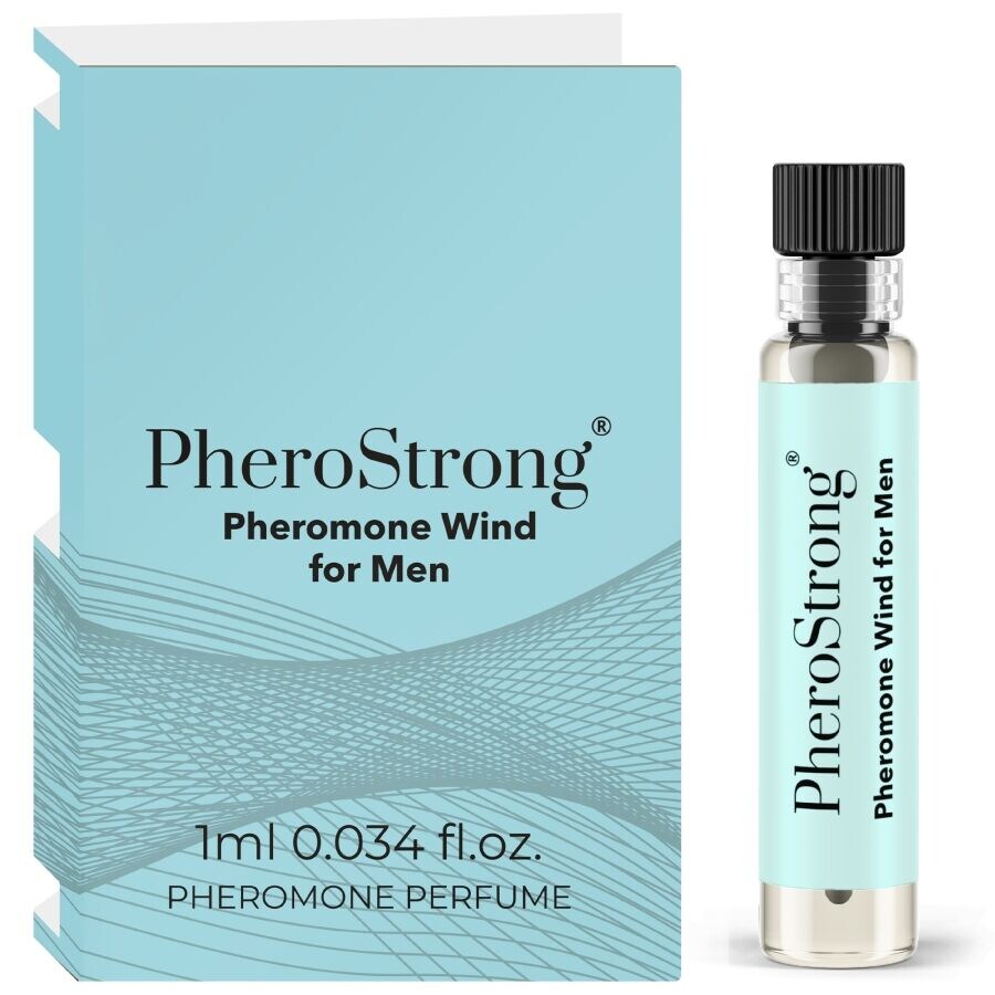 PERFUME CON FEROMONAS WIND PARA HOMBRE 1 ML