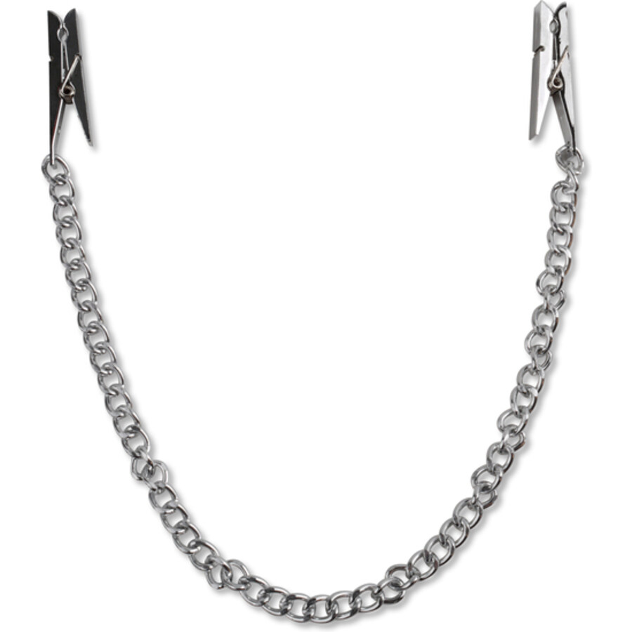 PINÇAS PARA OS MAMILOS NIPPLE CHAIN CLAMPS FETISH FANTASY SE