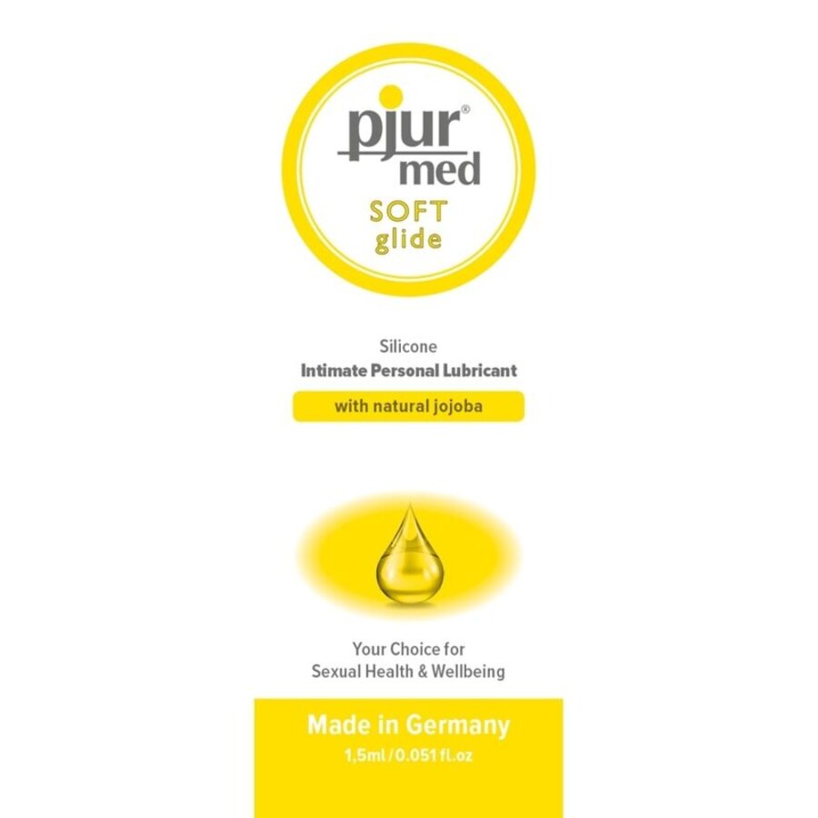 PJUR MED SOFT GLIDE LUBRICANTE SILICONA 1,5 ML